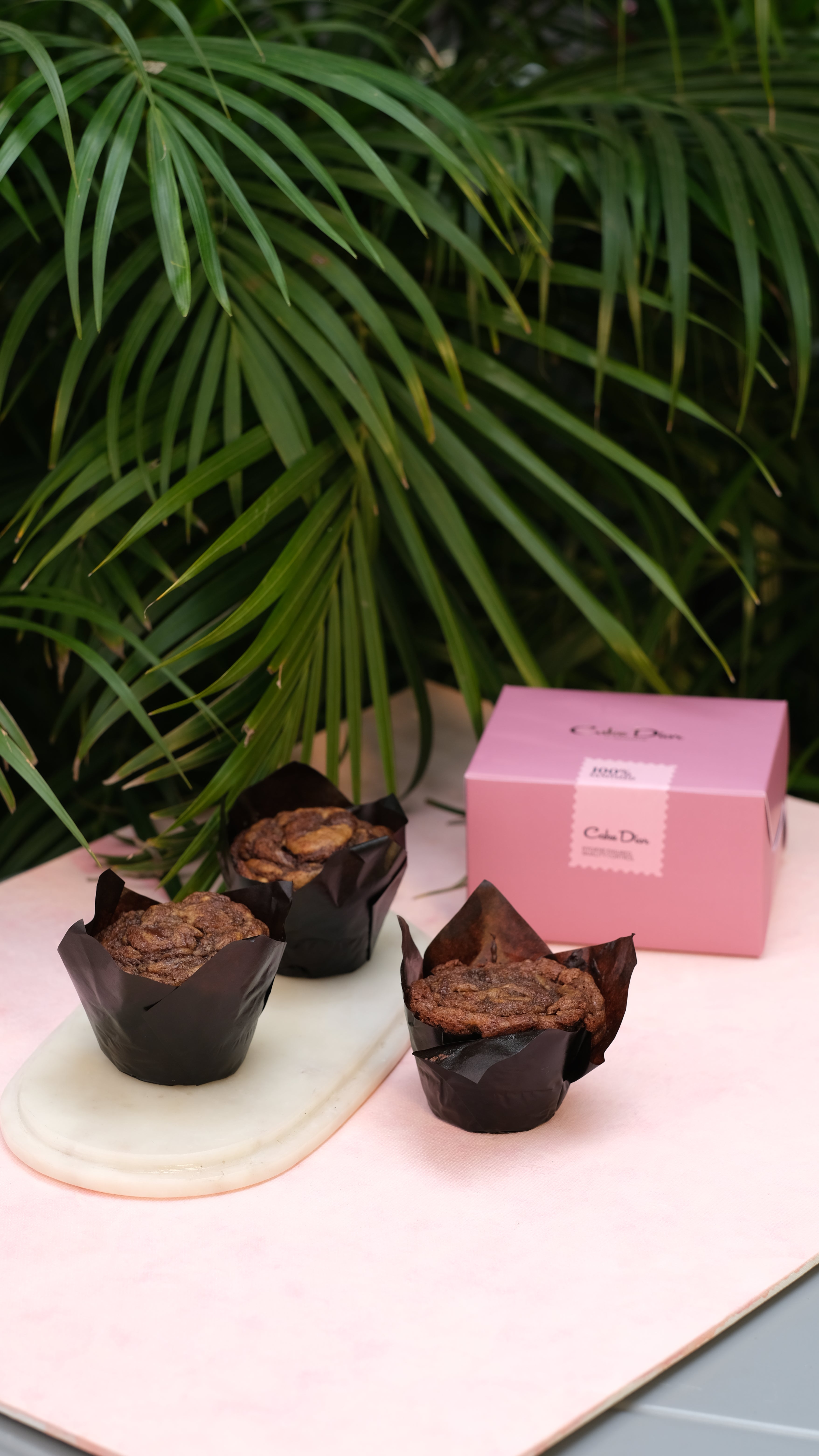 Banana Nutella muffin