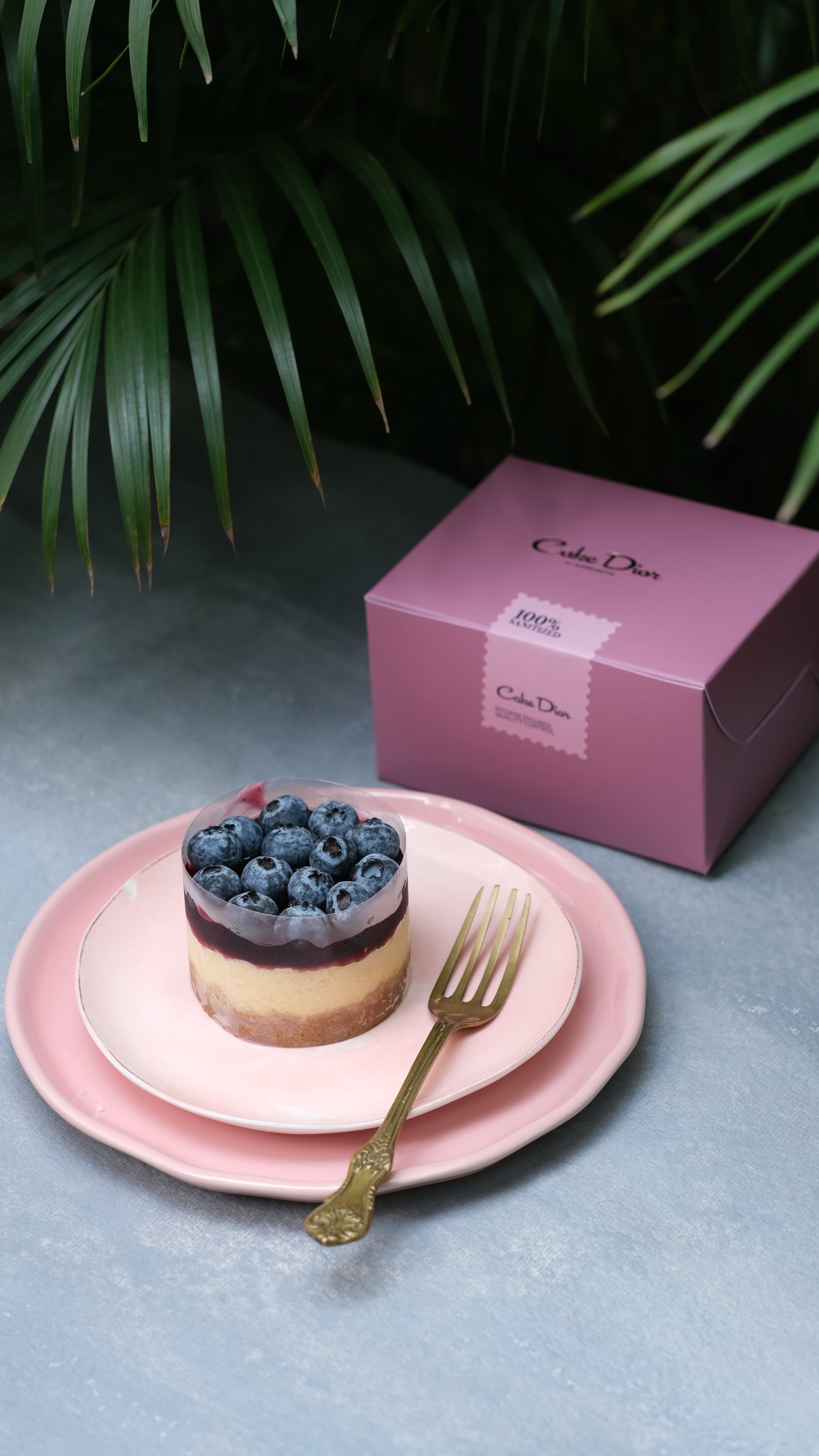 Fresh Blueberry Cheesecake Pastry (EGG)