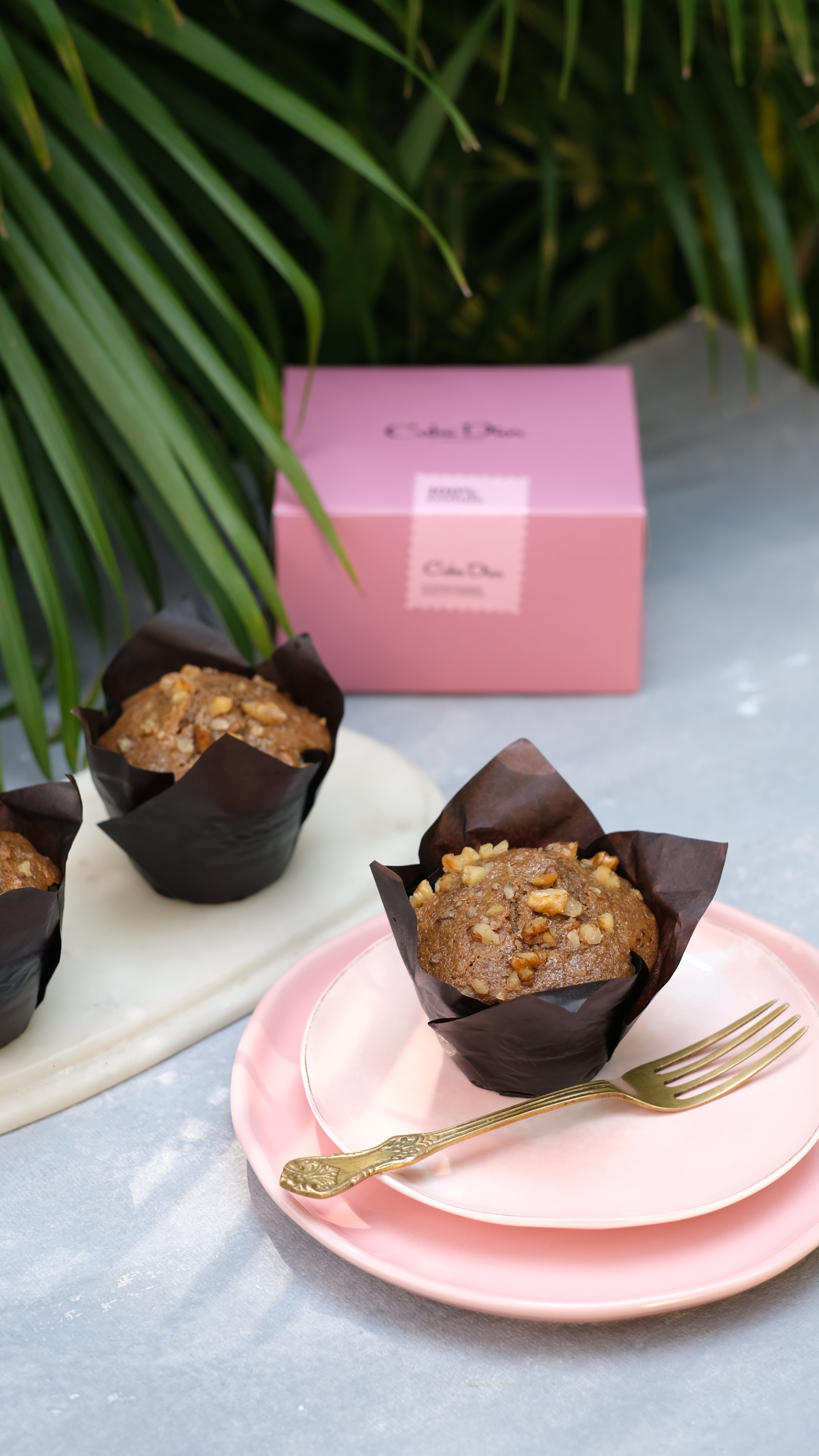 Date & Walnut muffin
