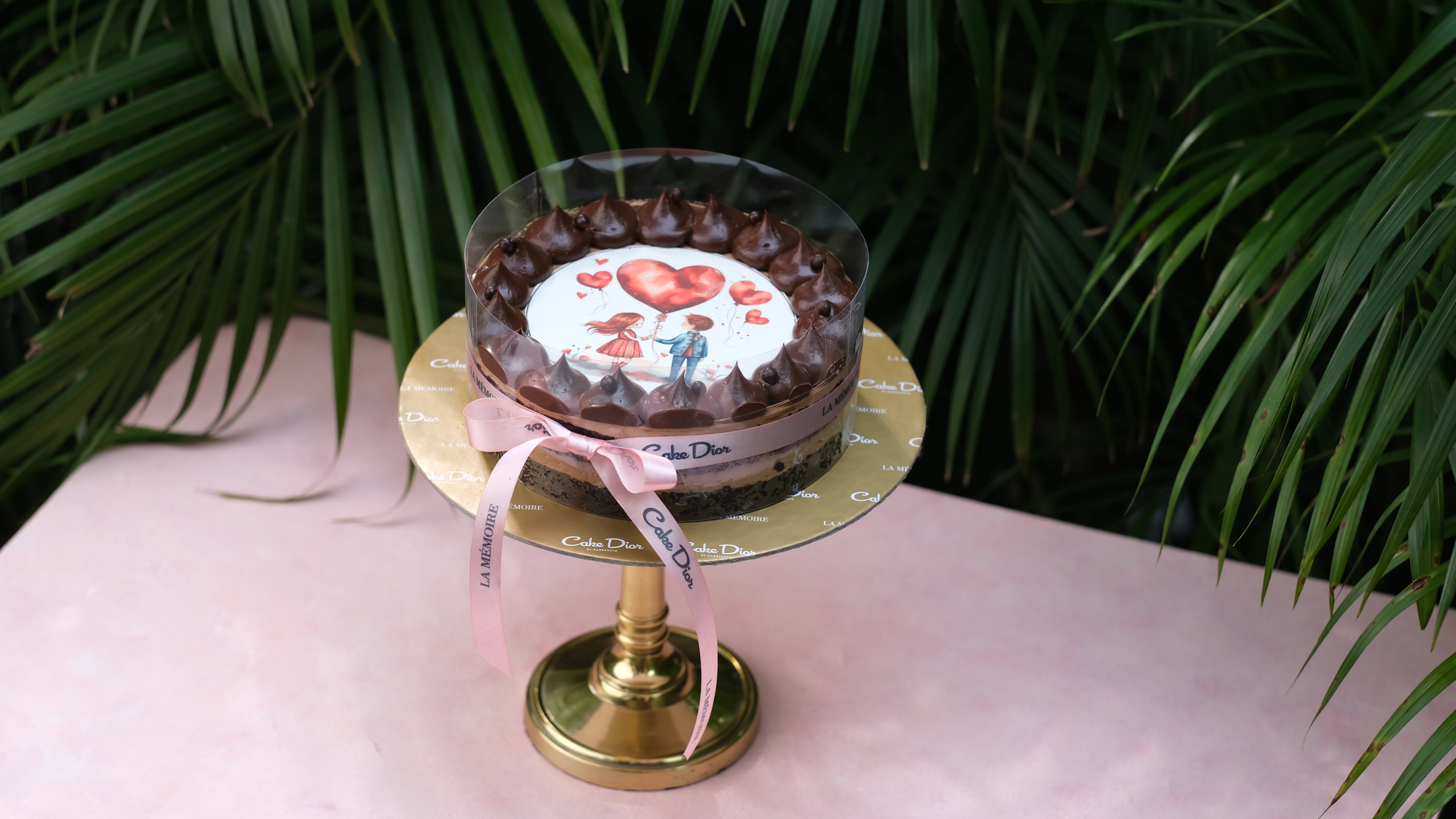 Elegant Anniversary cake - Belgian chocolate