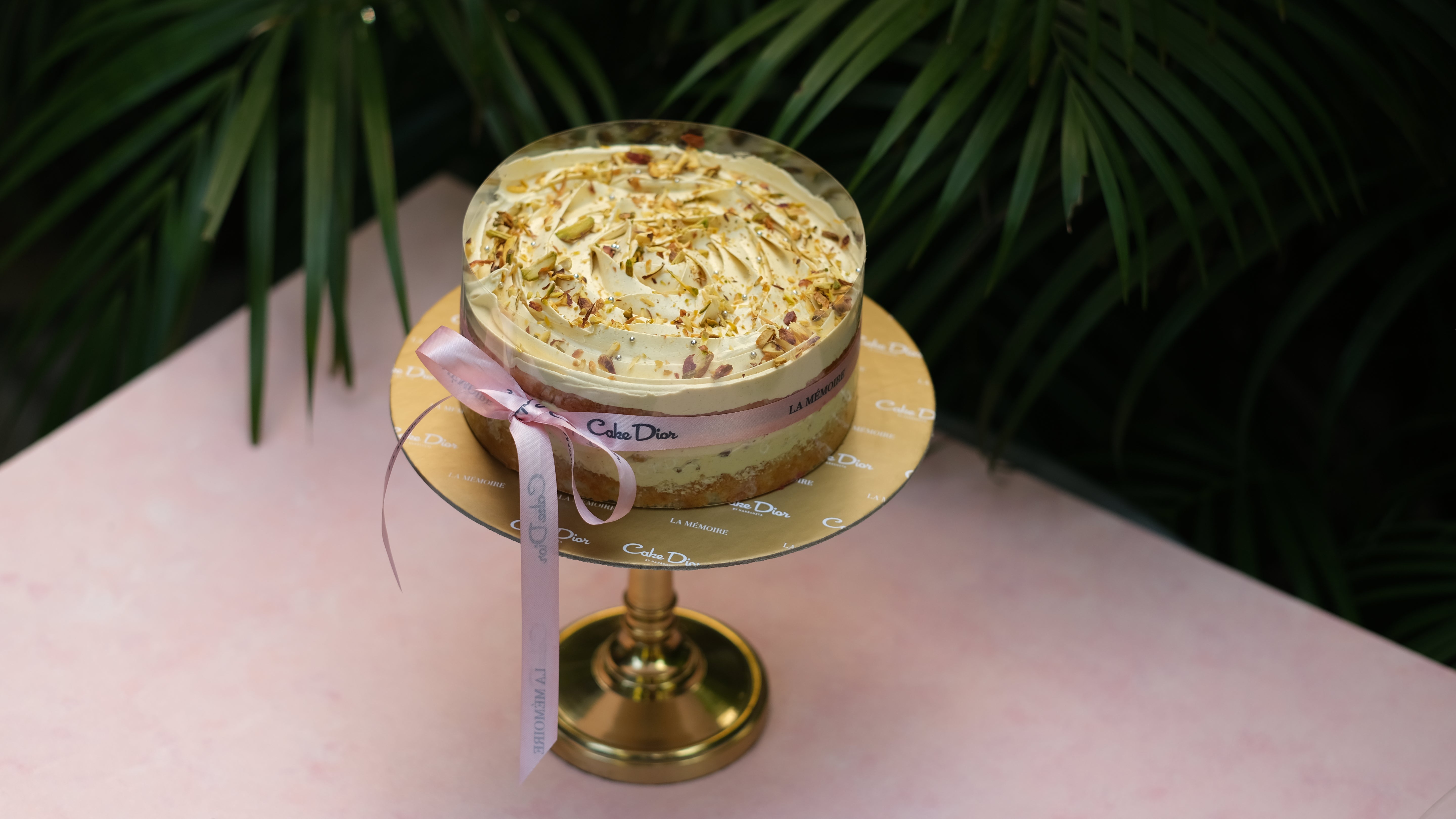Saffron & Nut Cake
